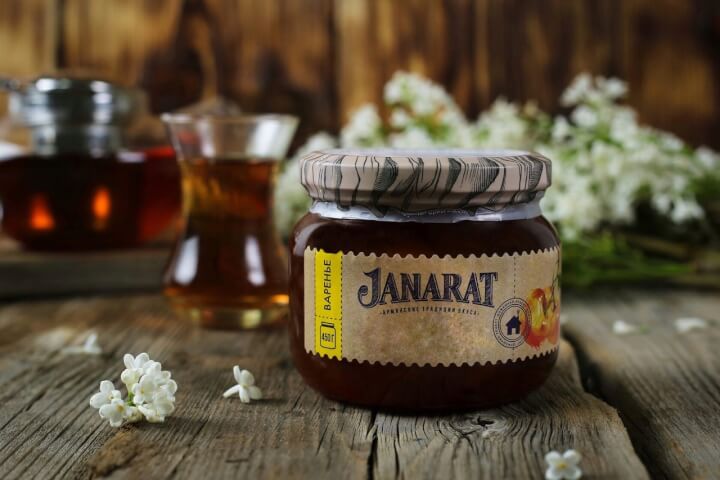 Варенье из грецких орехов "Janarat" 450 гр