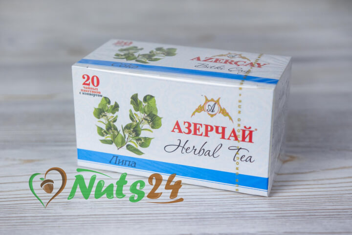Чай Азерчай травяной липовый 20 пак.