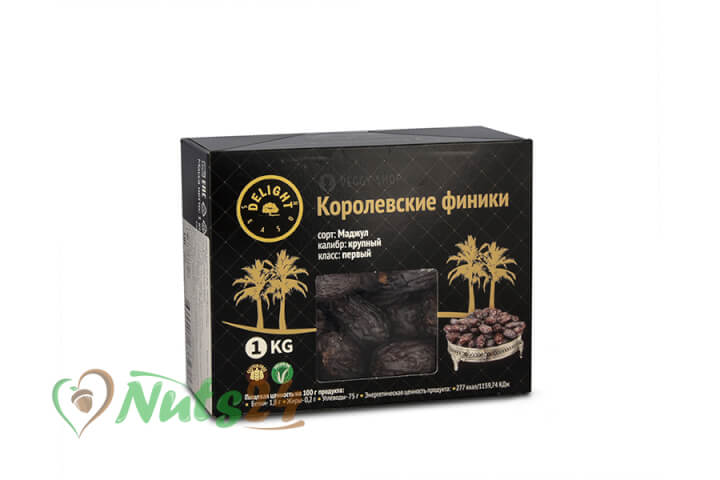 Финики Королевские с косточкой (в коробке 1000 гр)