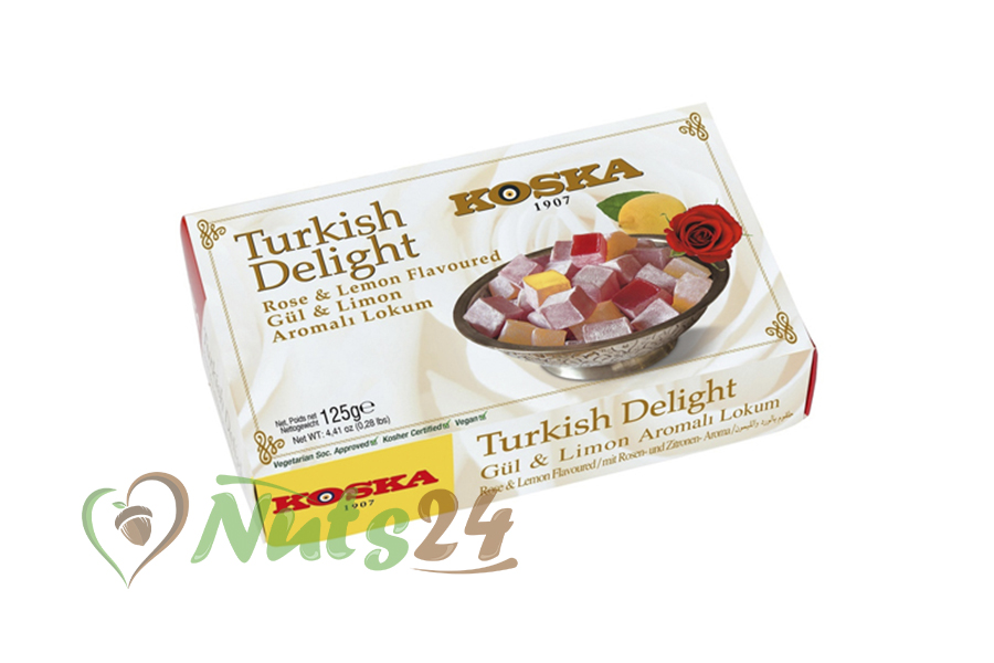 Лукум турецкий с араматом розы "Koska" 125 гр