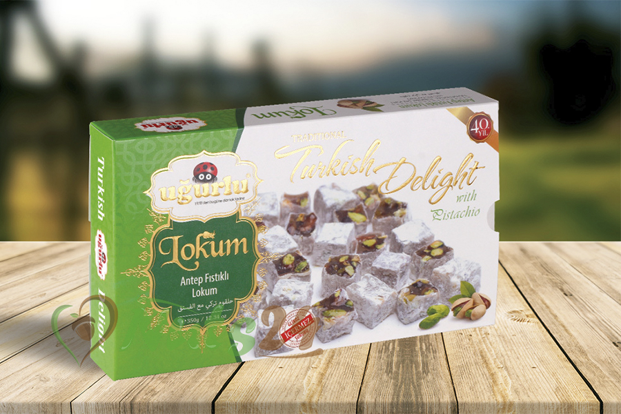 Лукум турецкий с фисташкой  "Ugurlu" 180 гр