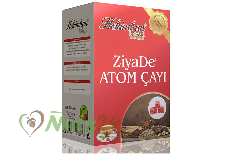 Чай турецкий травяной в кубиках "ZiyaDe Hekimhan" 170 гр