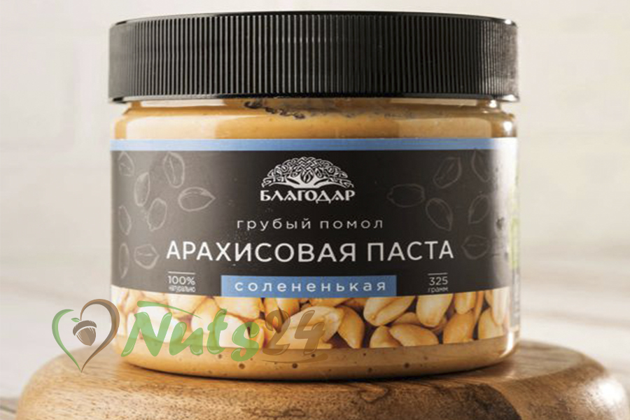 Паста арахисовая с морской солью 325 гр