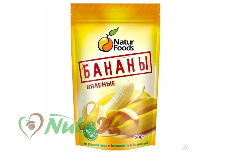 Бананы вяленые 200 гр