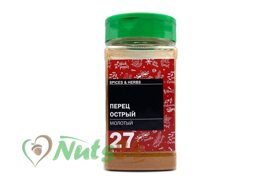 Перец острый молотый №27, банка ( 120 гр ) 